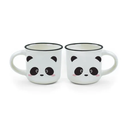 Set di 2 Tazzine da Caffè - Panda - Espresso For Two
